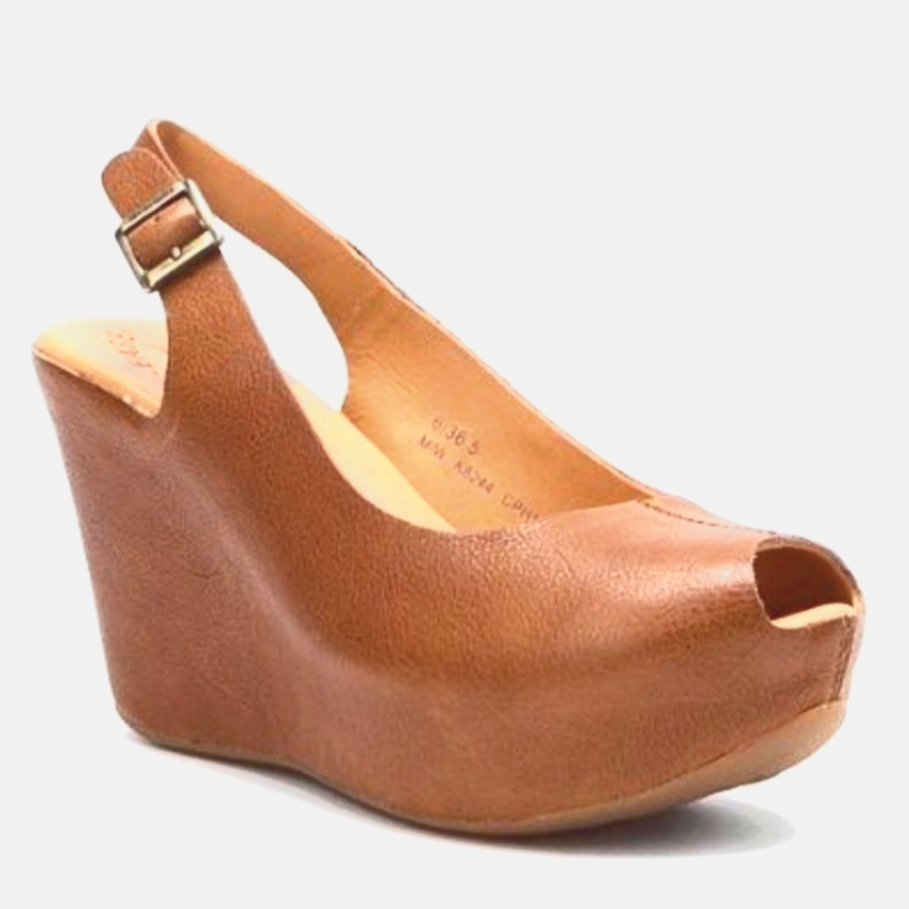 KORK-EASE Sarah K6244 Wedge Sandal in Smoke
